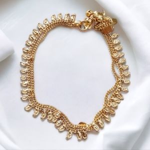 Vintage sterling Renoir Matisse gold anklet